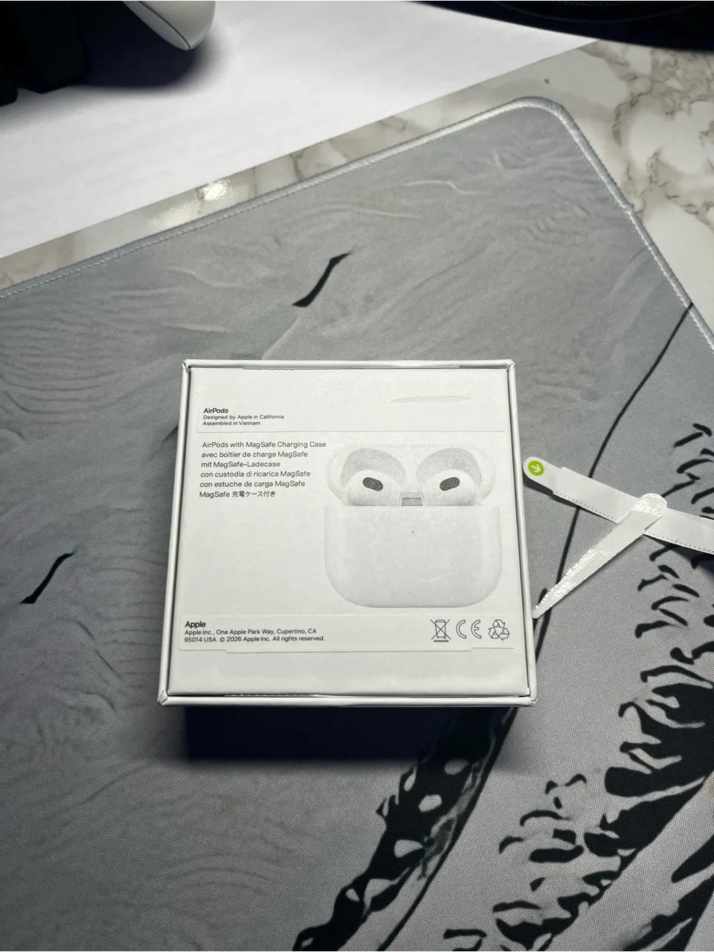 Apple AirPods (3rd Generation) White Box Packaging
